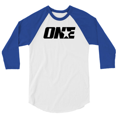 1STAR Logo 3/4 Sleeve Raglan T-Shirt